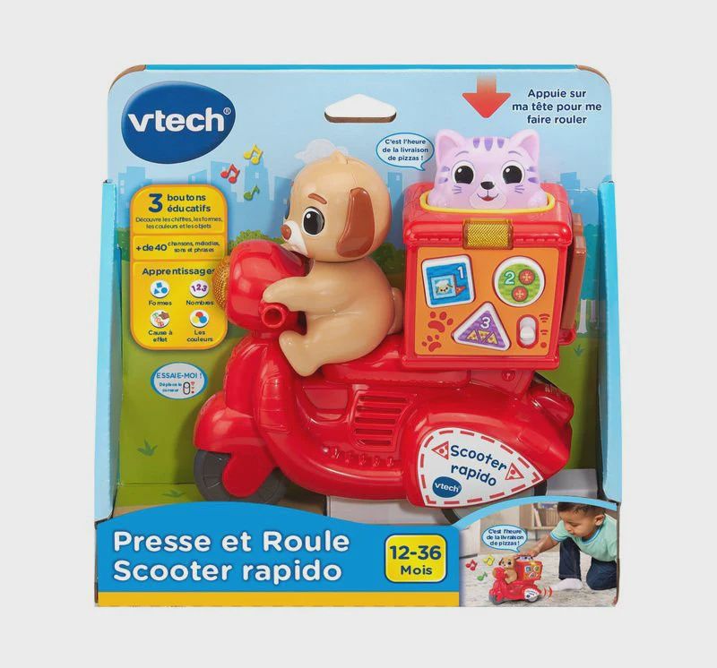 Presse et Roule Scooter rapido (Fr)