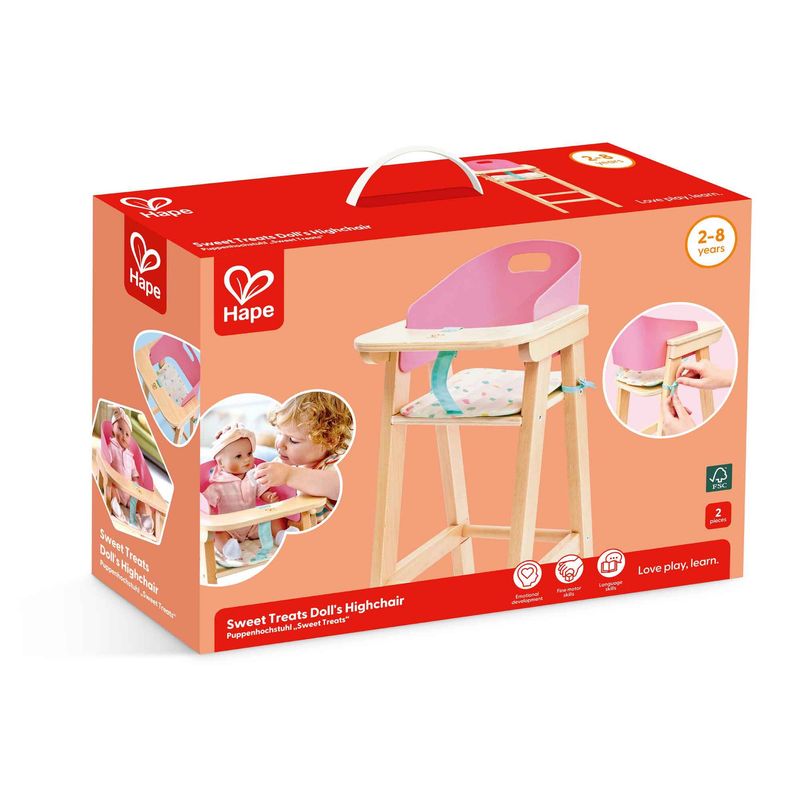 Chaise haute pour poupée Sweet Treats