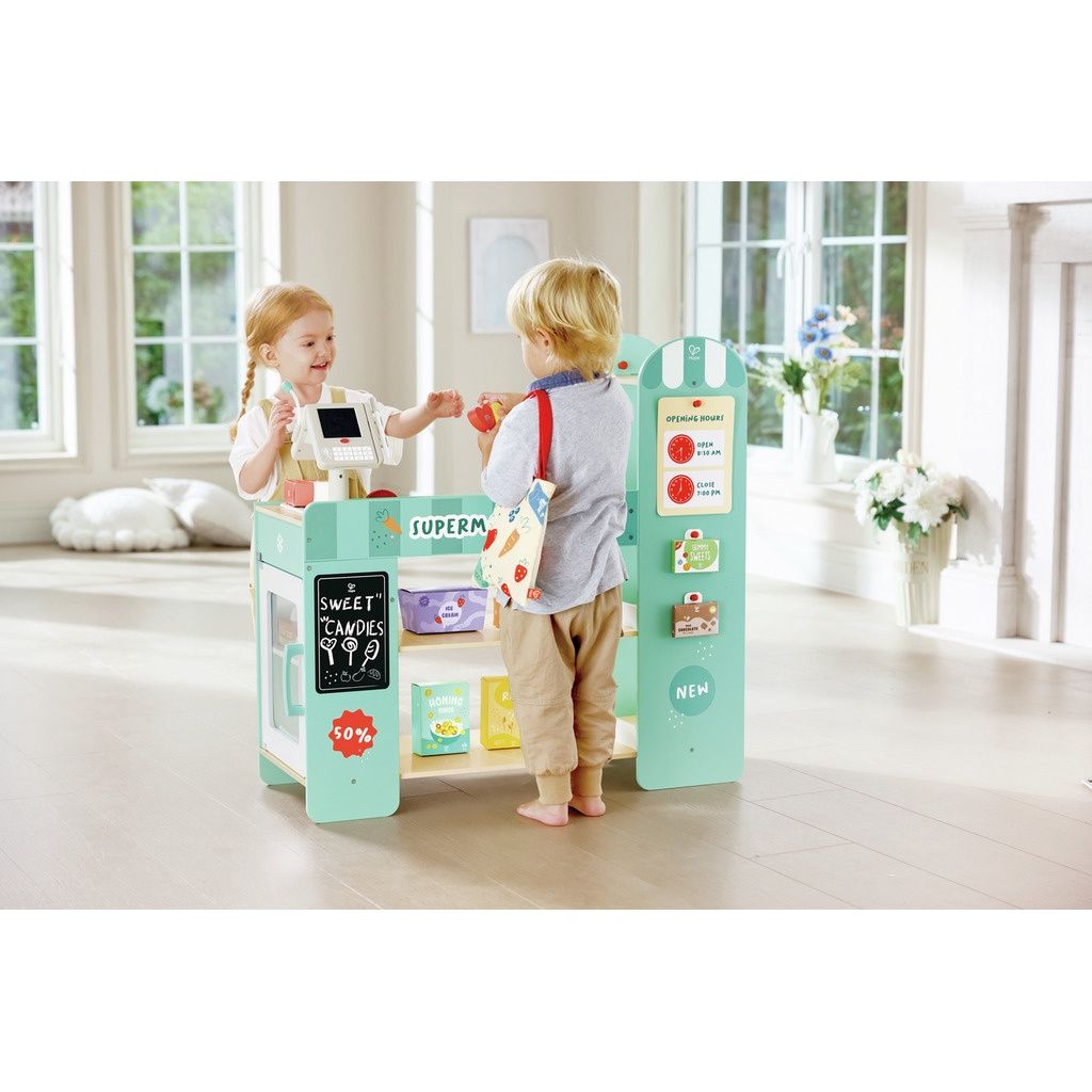 Supermarché intelligent et en bois