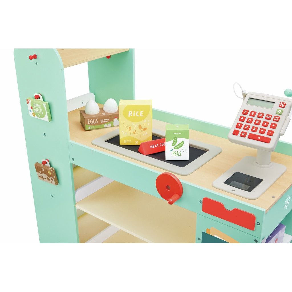 Supermarché intelligent et en bois