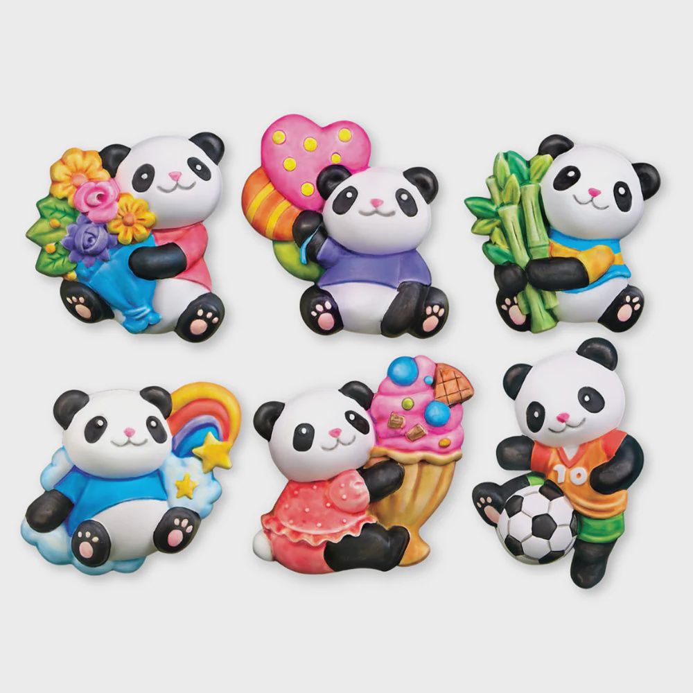 Moule et peinture 3D / Panda