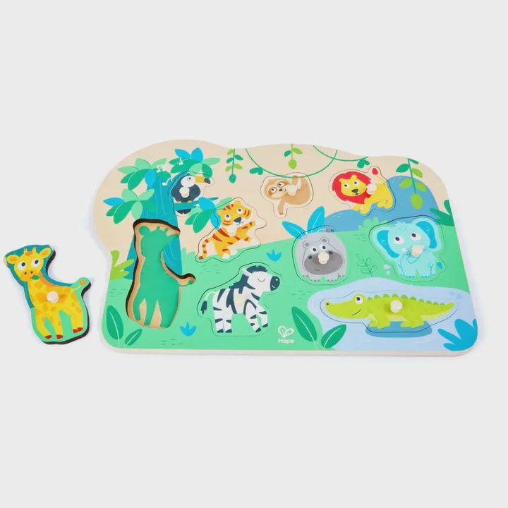 Puzzle chevilles / Animaux sauvages