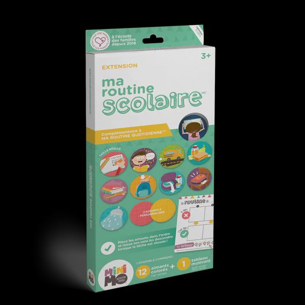 Ma routine scolaire (1 tableau )