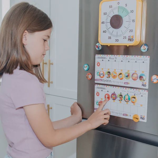 Ma routine quotidienne (2 tableaux)