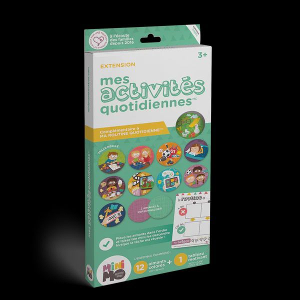 Mes activités quotidiennes (1 tableau)