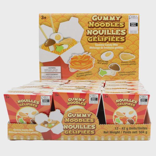 Nouilles gélifiées