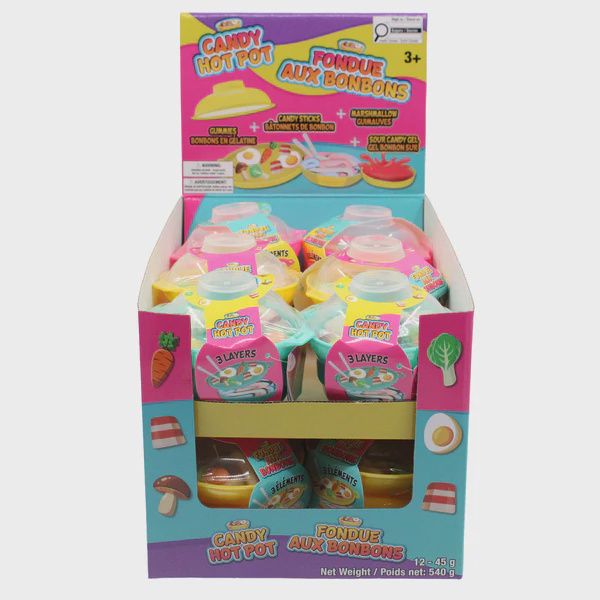 Fondue aux bonbons