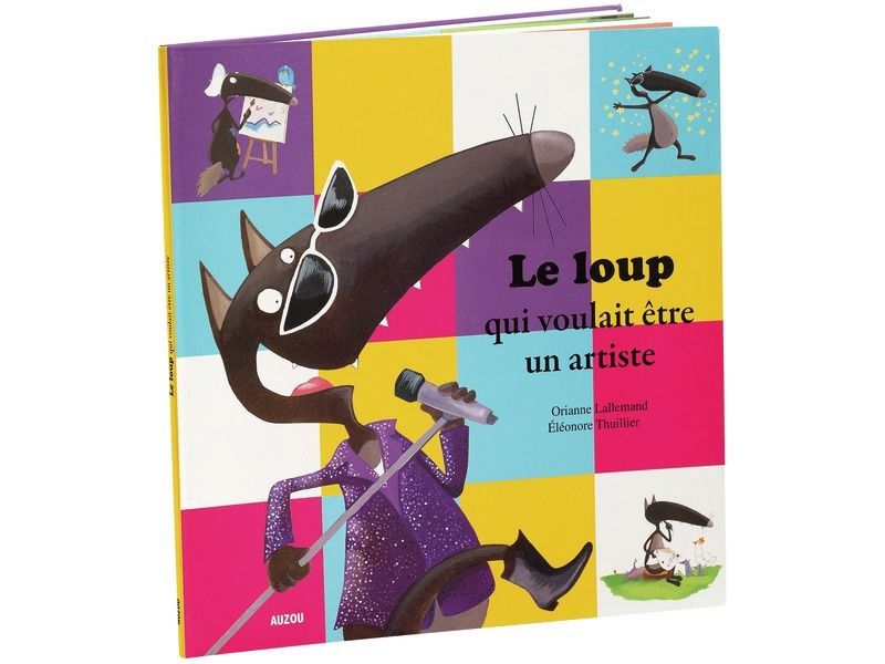 Le loup qui voulait être un artiste