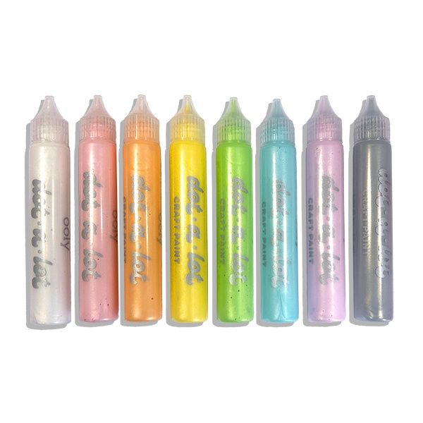 Dot-A-Lot Couleurs Nacrées, Set De 8