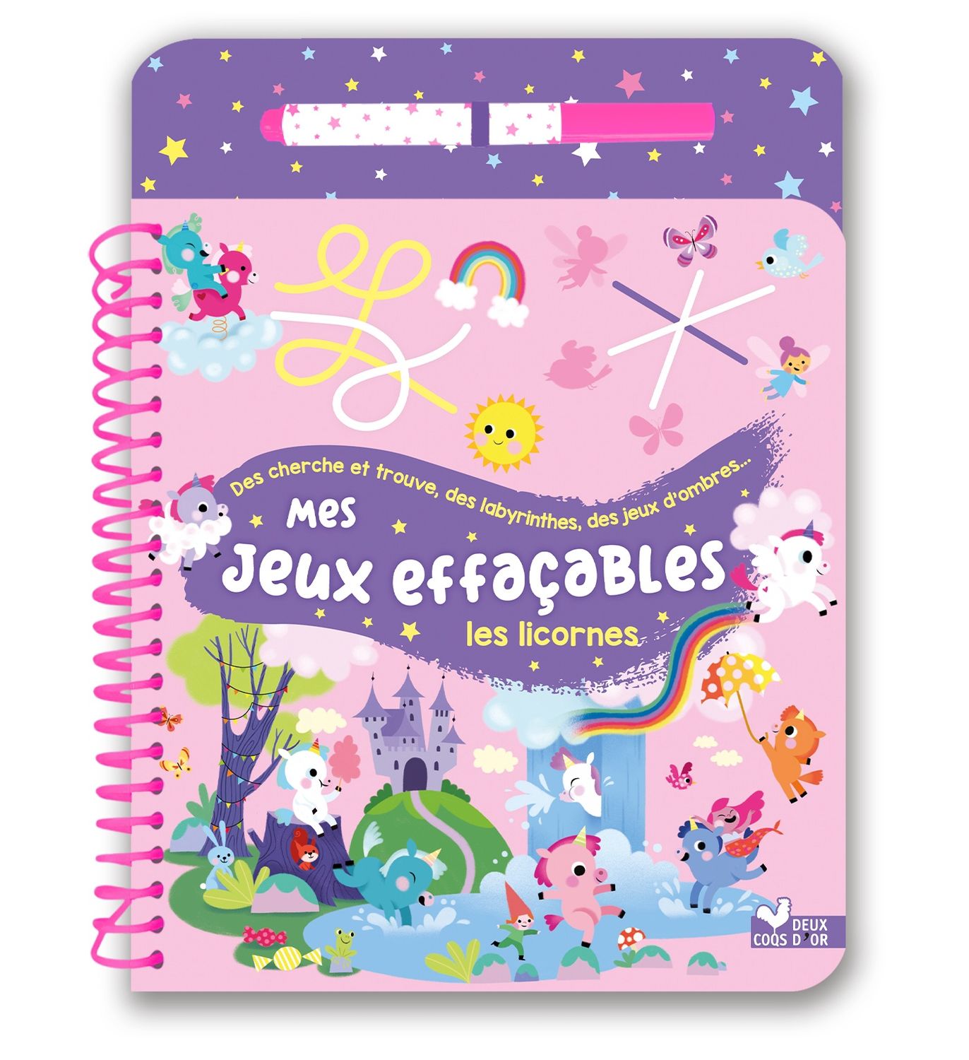 Mes jeux effaçables / Les licornes