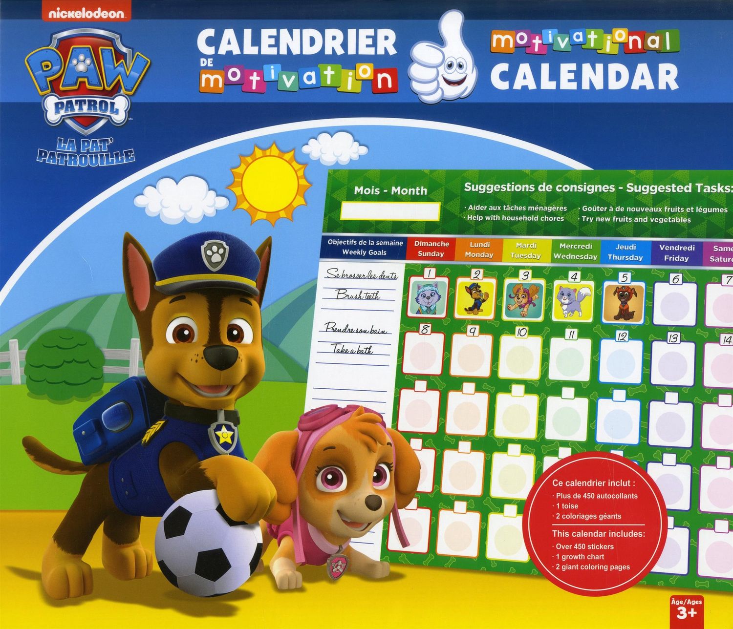 La Pat'Patrouille / Calendrier de motivation