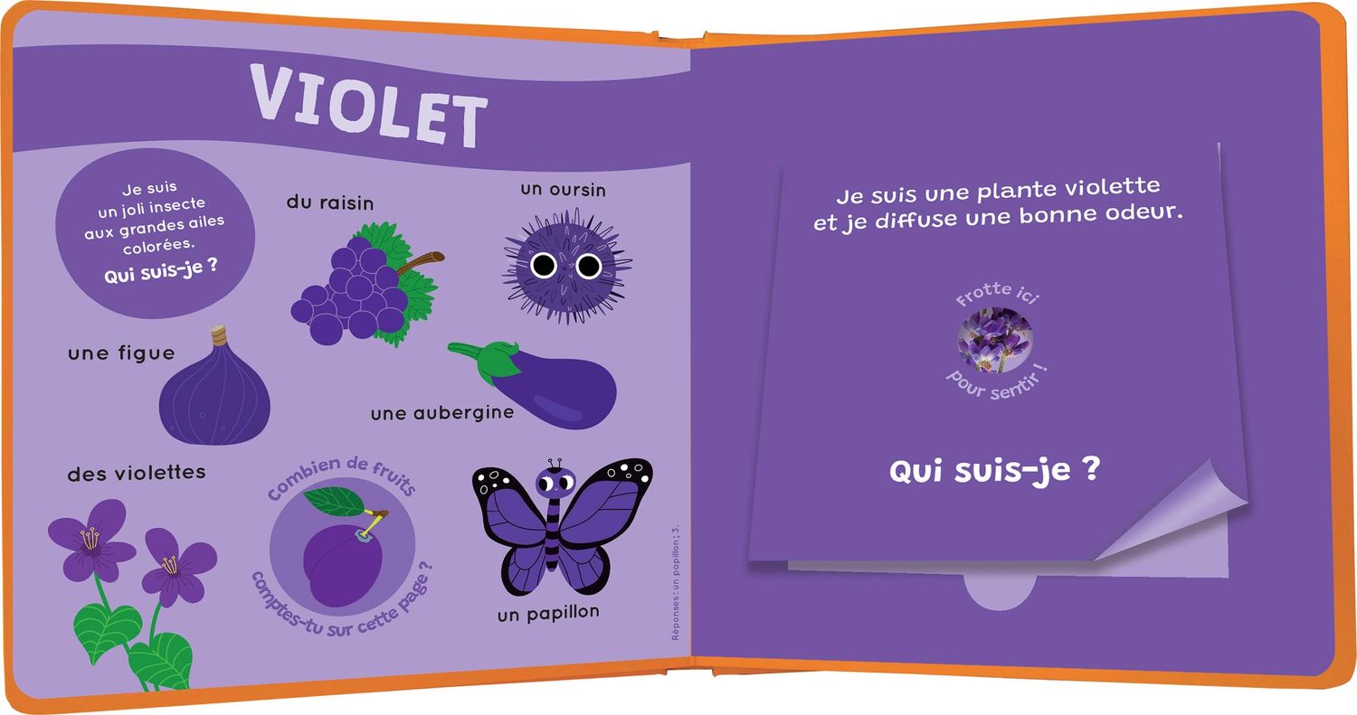 Mon livre des odeurs et des couleurs / Le Monde