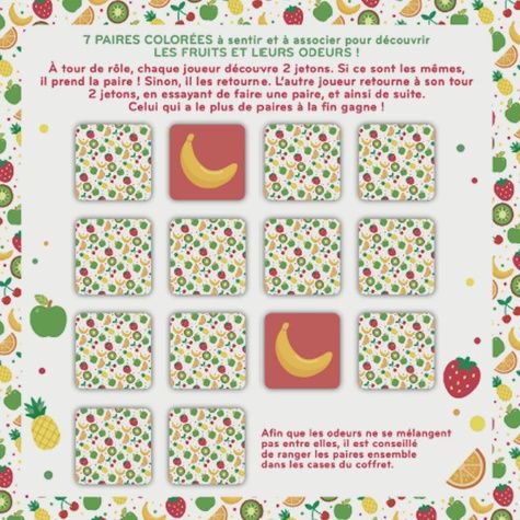 Memo / odeurs et couleurs