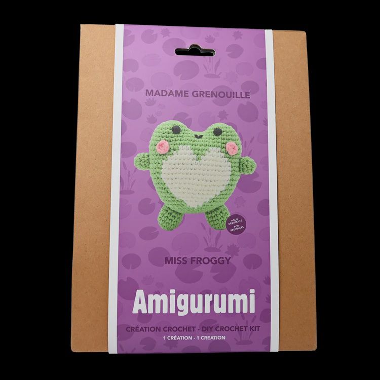 KIT DIY CROCHET / Petite Grenouille
