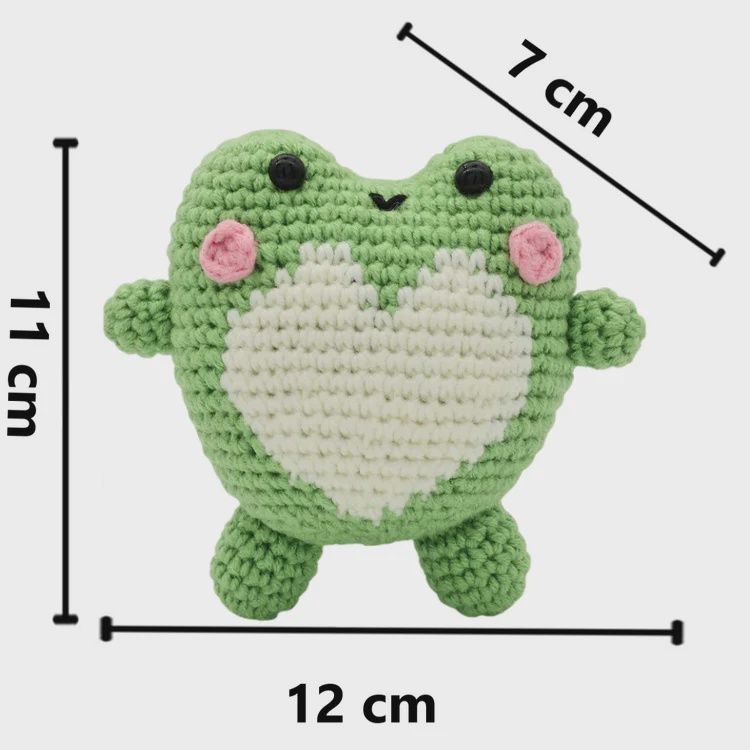 KIT DIY CROCHET / Petite Grenouille
