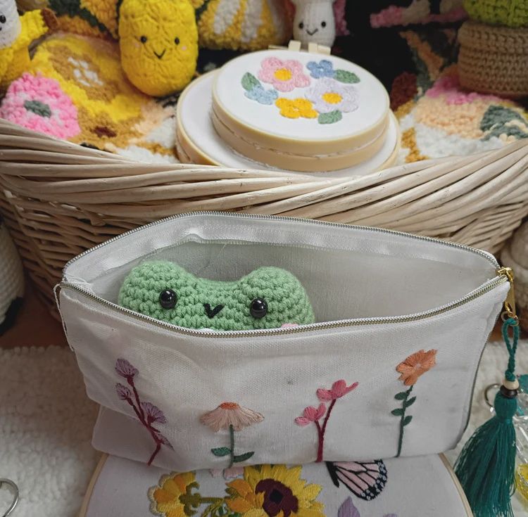 KIT DIY CROCHET / Petite Grenouille