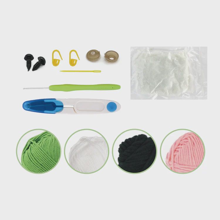 KIT DIY CROCHET / Petite Grenouille
