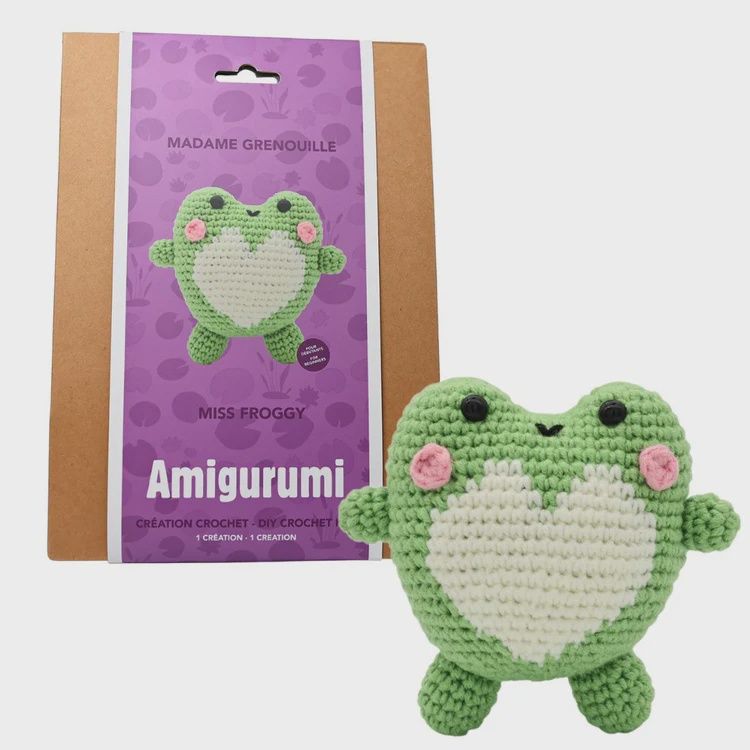KIT DIY CROCHET / Petite Grenouille