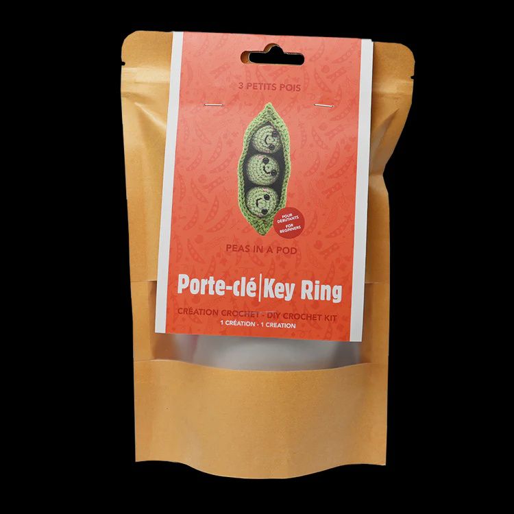KIT DIY PORTE-CLÉS CROCHET / Petits Pois