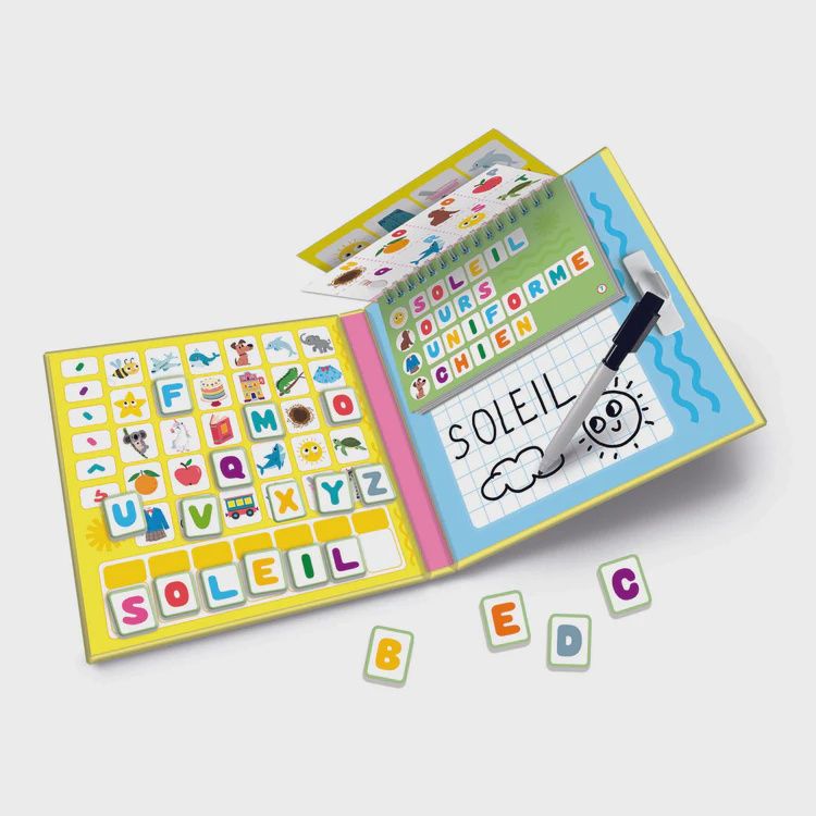 Livre magnetique Lettres et Mots