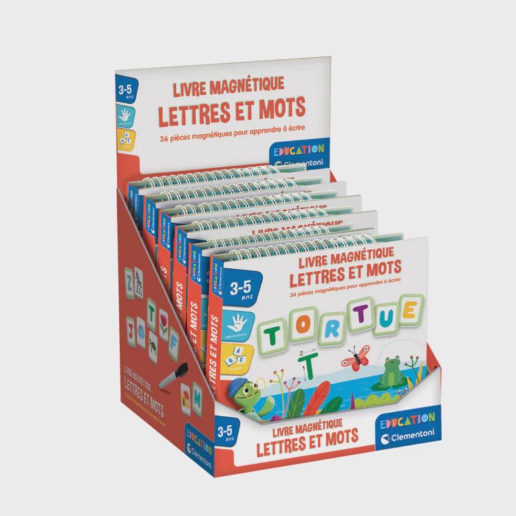 Livre magnetique Lettres et Mots