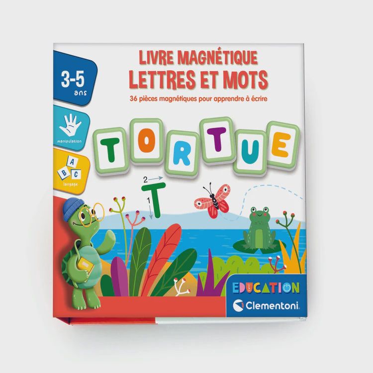 Livre magnetique Lettres et Mots