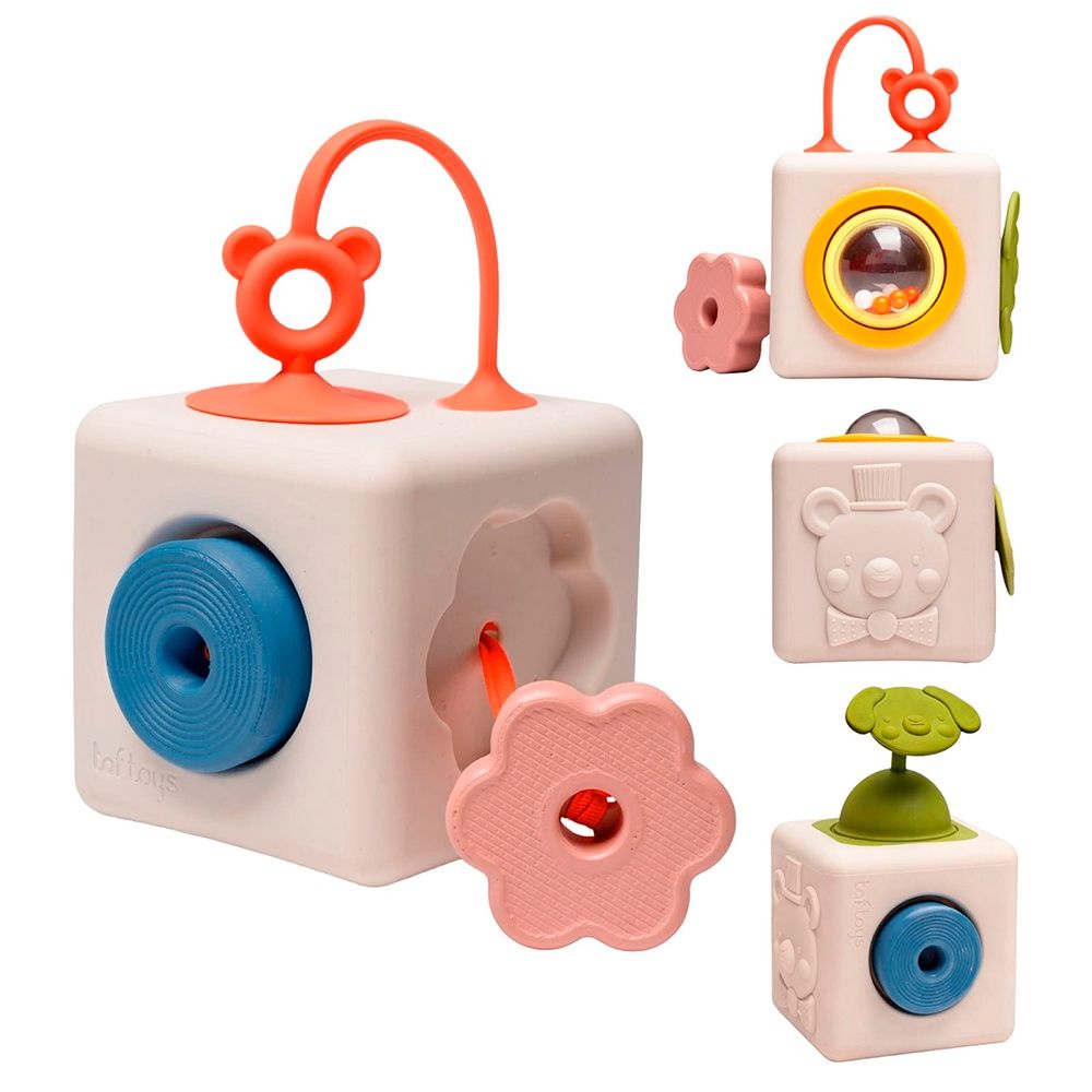 Taf Toys – Cube en silicone Peek &amp; Play