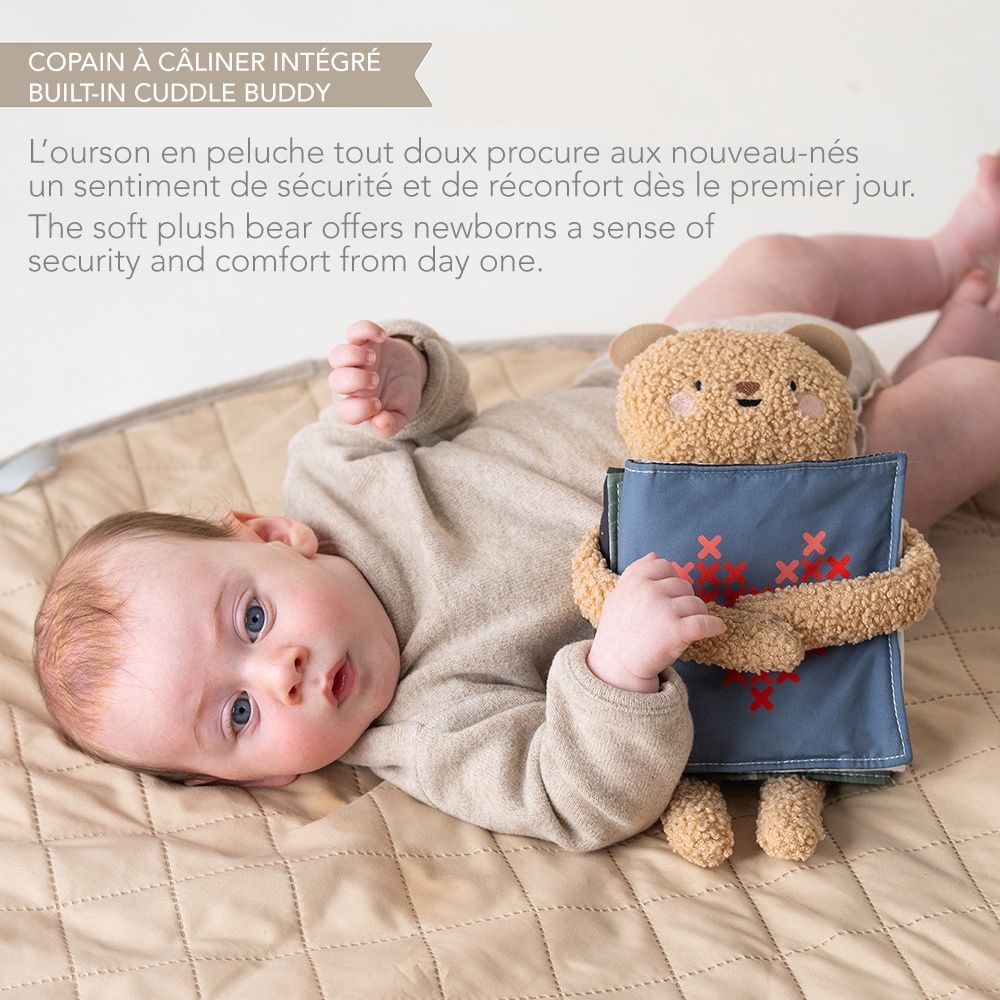 Taf Toys / Livre câlin avec ourson