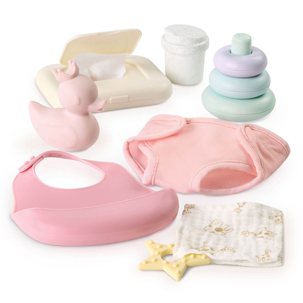 LullaBaby / Poupée bébé 35.5 cm avec poussette et accessoires