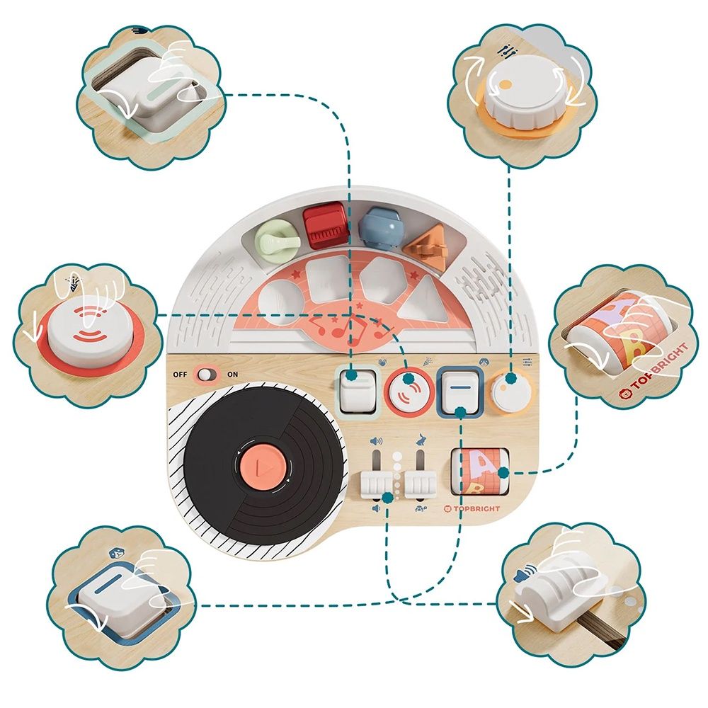 Top Bright / Planche d'activités musicales
