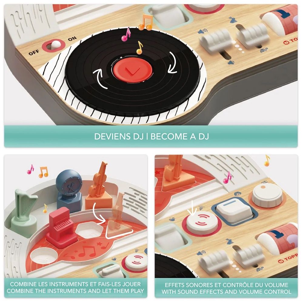 Top Bright / Planche d'activités musicales