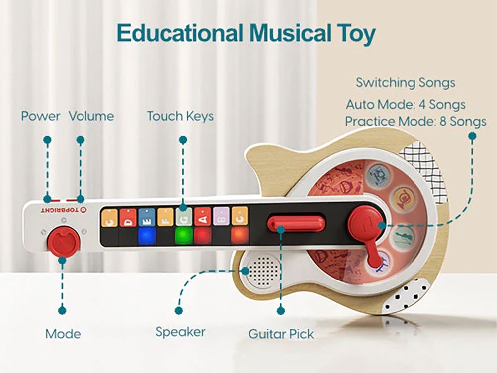 Top Bright / Guitare d'activités musicales