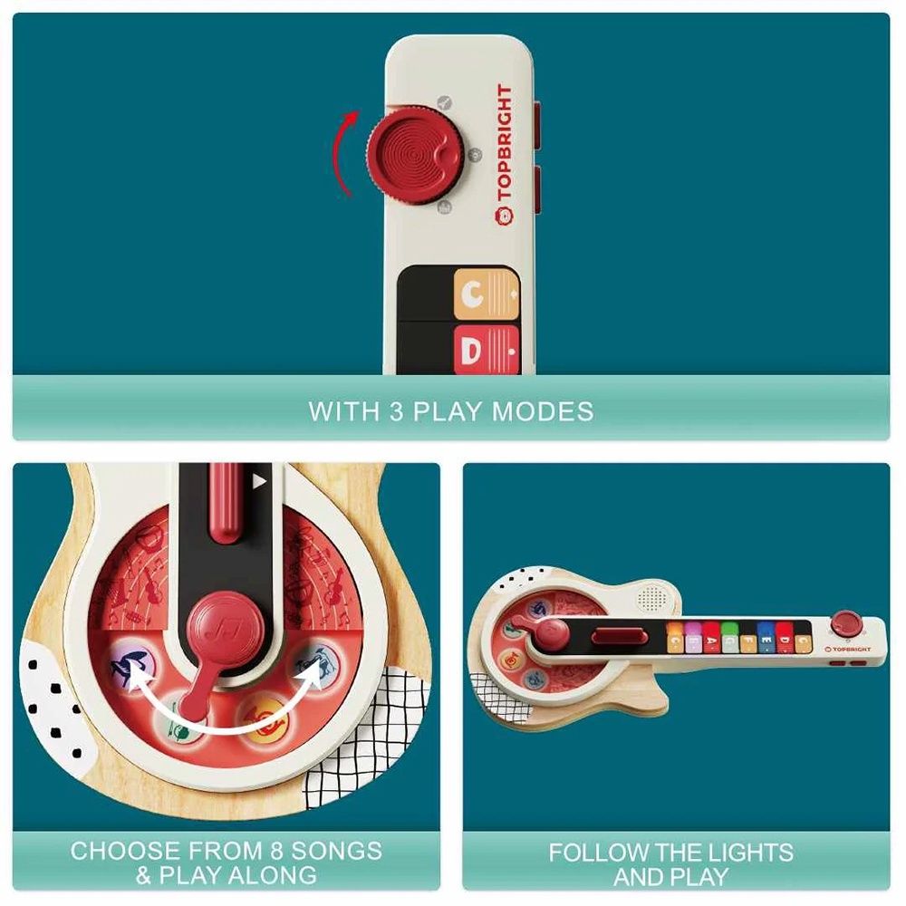 Top Bright / Guitare d'activités musicales