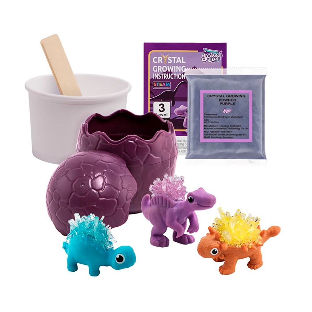 Science Can / Crystal Dino egg, assortiment