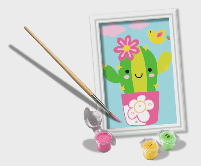 CREART - Peinture à numéros / Petit cactus