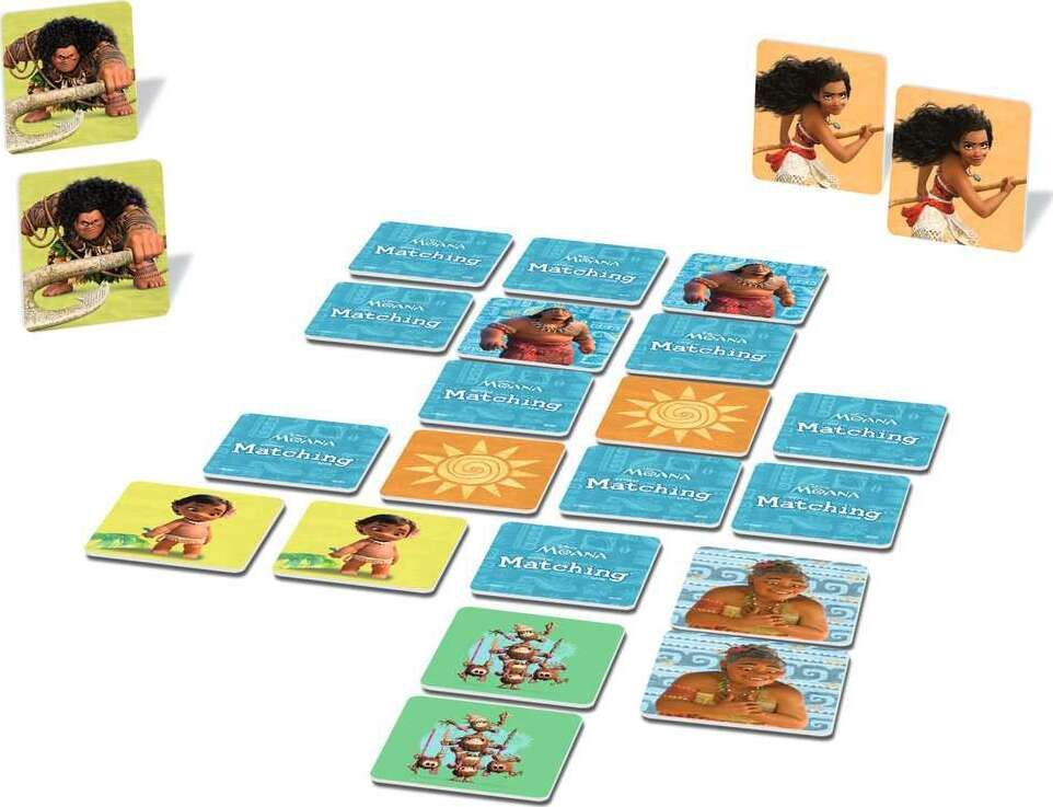 Jeu de mémoire / Moana Matching Game
