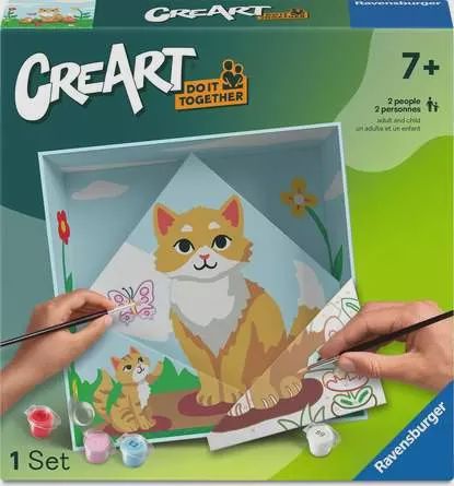 CREART - Peinture à numéros / Chat
