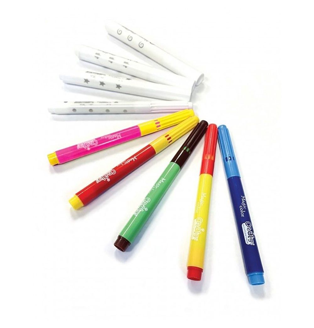 Ensemble de 9 marqueurs magiques