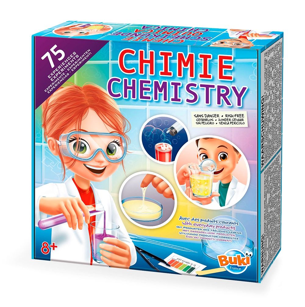 Laboratoire chimie 75 expériences