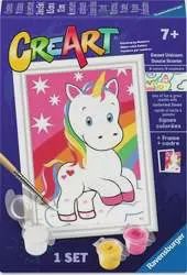 CREART - Peinture  à numéros / Douce licorne