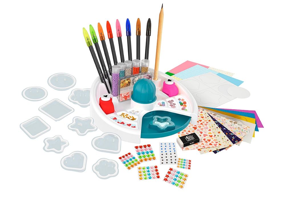 Station d'autocollants