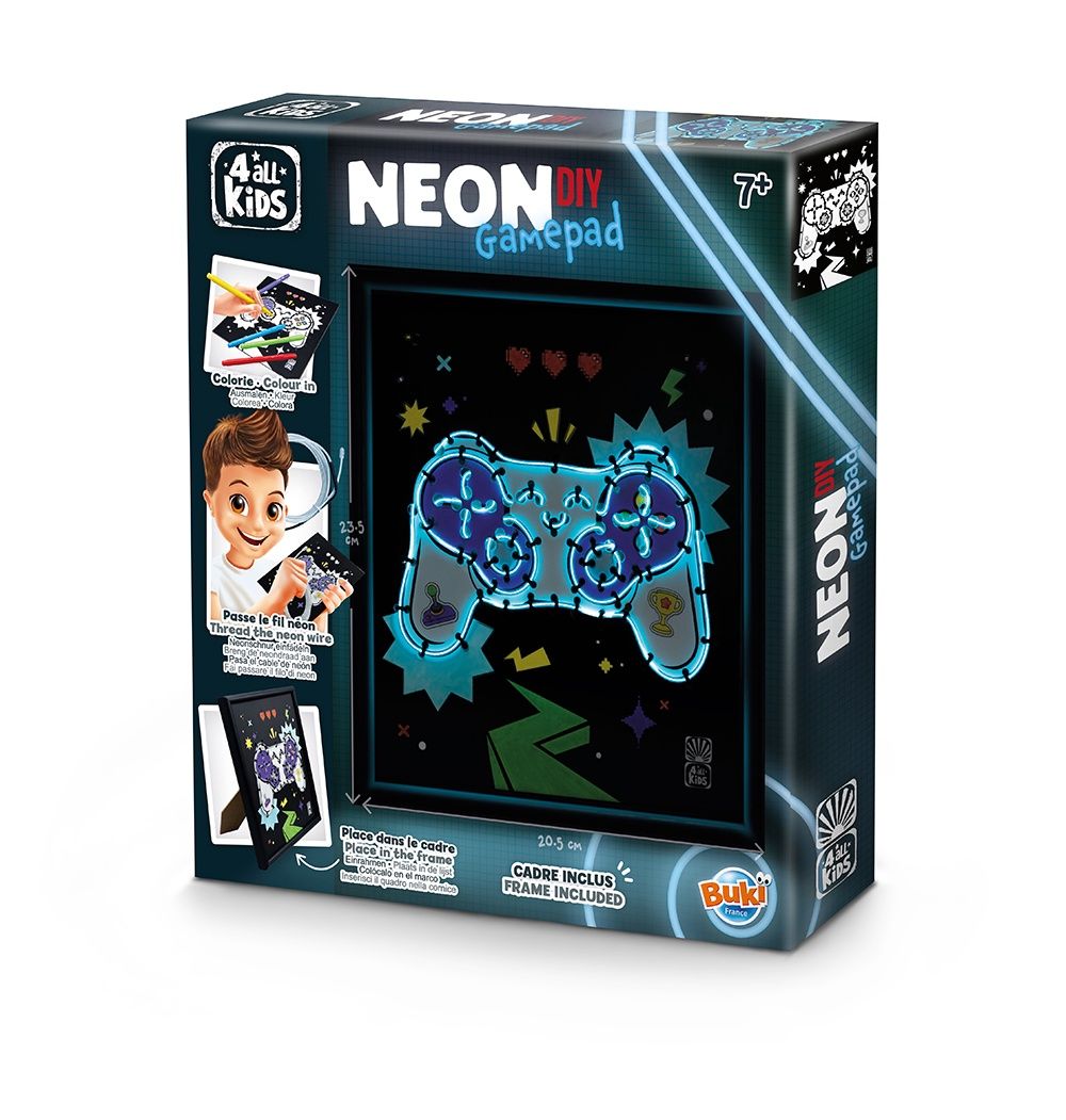 Buki France 4 all Kids - Néon / Manette de jeu