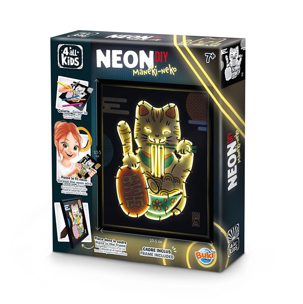 Buki France 4 all Kids - Néon / Maneki-neko