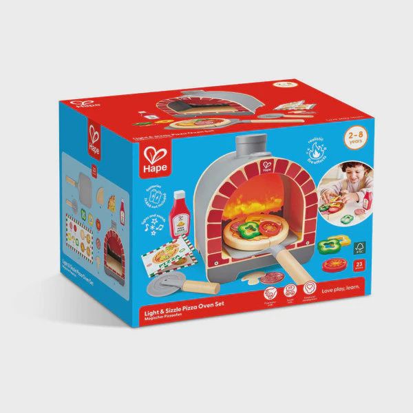 Ensemble four à pizza Hape Light &amp; Sizzle