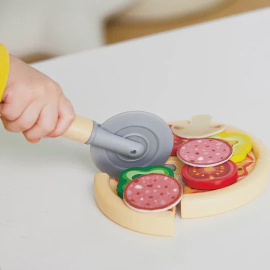 Ensemble four à pizza Hape Light &amp; Sizzle