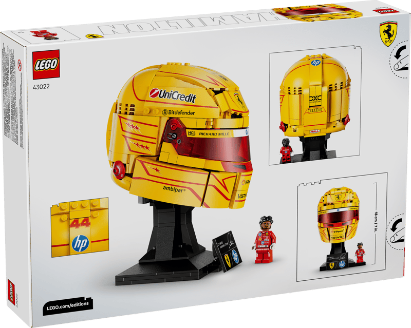 Casque Scuderia Ferrari HP Lewis Hamilton