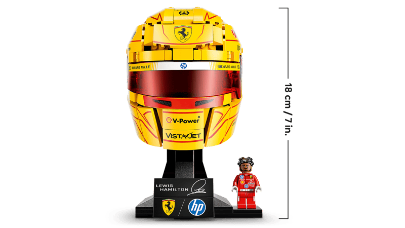 Casque Scuderia Ferrari HP Lewis Hamilton