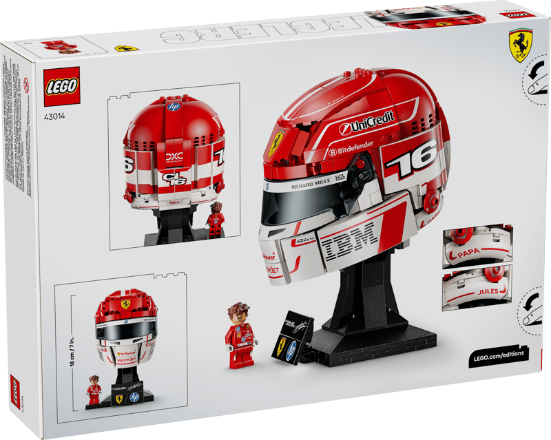 Casque Scuderia Ferrari HP Charles Leclerc
