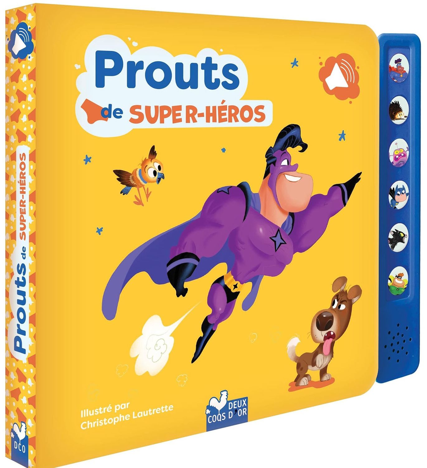 Livre sonore - Prouts de Super-héros