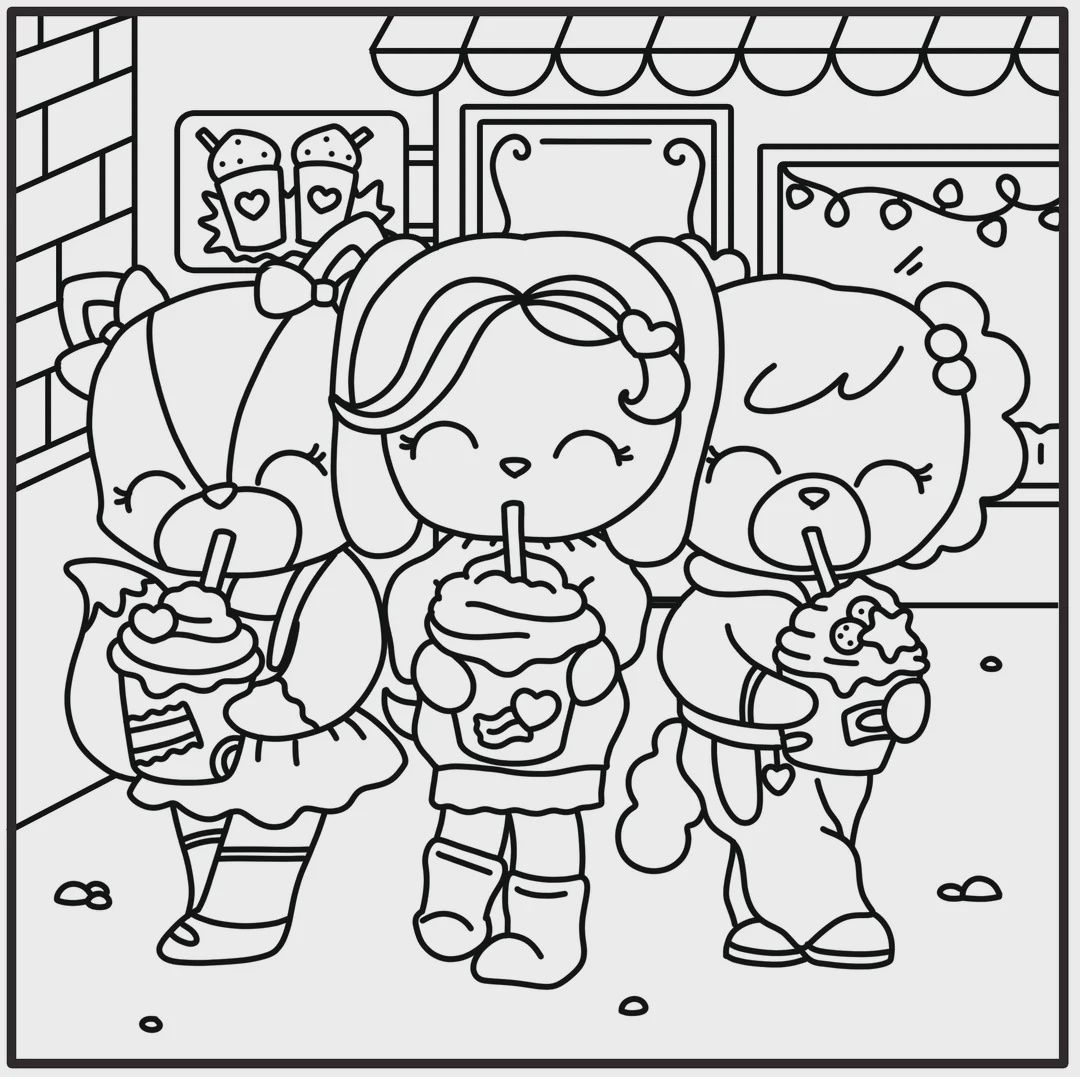 Moments Coloriage / Cozy K-POP